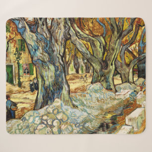 Die großen Platanen von Vincent Van Gogh Sherpadecke