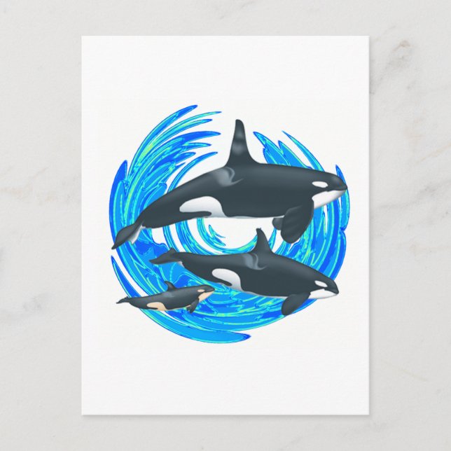 DIE GROSSEN PUNKTE POSTKARTE (Vorderseite)