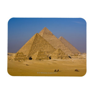 Die großen Pyramiden von Giseh, Ägypten Magnet