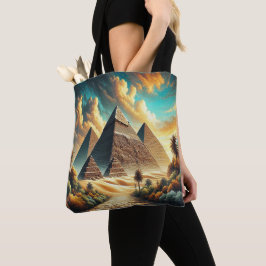 Die großen Pyramiden von Gizeh Ägypten reisen Tasche