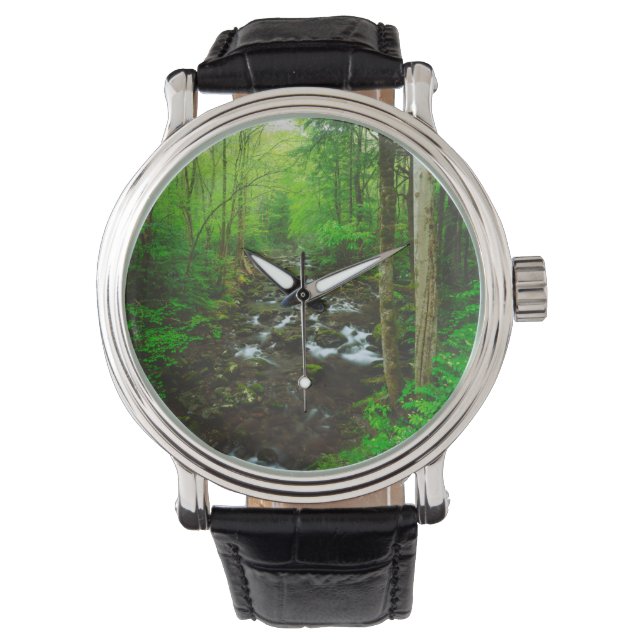 Die großen, rauchigen Berge Armbanduhr (Vorderseite)