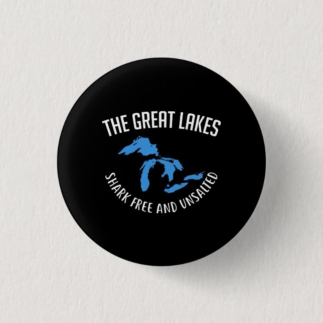 Die großen Seen Button (Vorderseite)