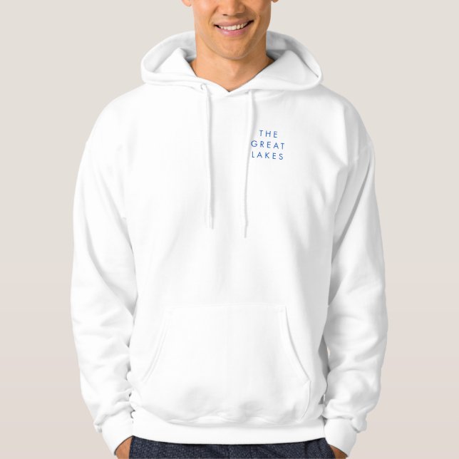 Die großen Seen Hoodie (Vorderseite)