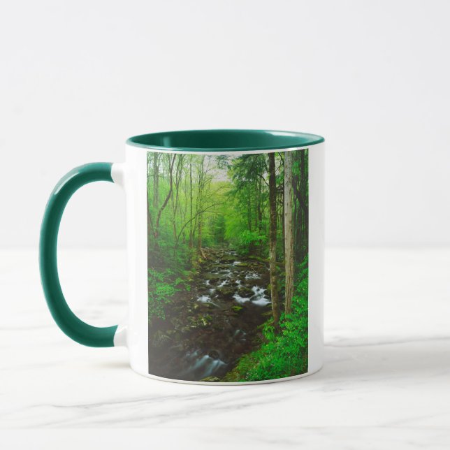 Die großen, spottigen Berge Tasse (Links)