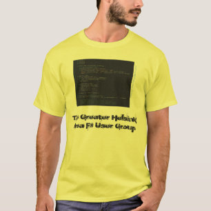 Die größere Helsinki-Bereich F# Benutzergruppe - T-Shirt