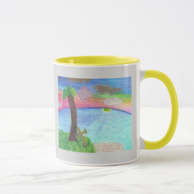 Die größeres Ufer-Inspirational Tasse (Rechts)
