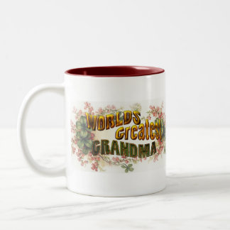 Die Großmutter-Kaffee-Tasse der Welt bestste Zweifarbige Tasse
