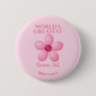 Die größte Blumenfrau der Welt Button