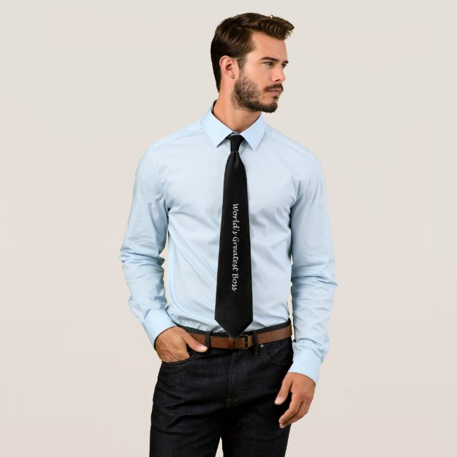 Die größte Boss-Neck-Tie der Welt Krawatte (Beispiel)