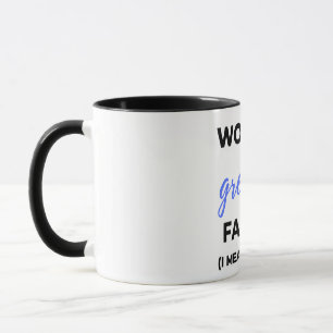 Die größte Farter der Welt I Gemein Vater bl Tasse