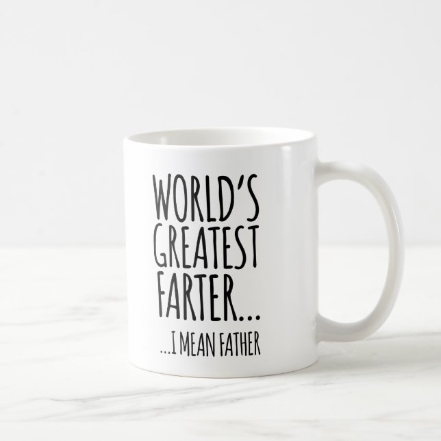 Die größte Farter der Welt Kaffeetasse (Rechts)