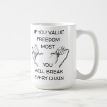 Die größte Freiheit für Kaffee-Tasse