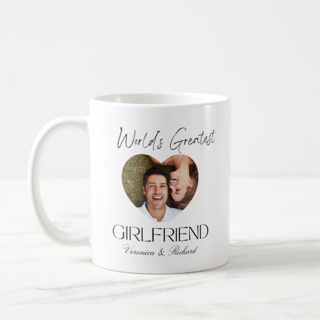 Die größte Girlfriend-Tasse der Welt Kaffeetasse (Links)