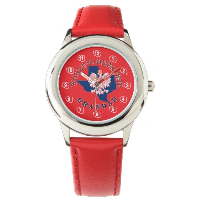 Die größte Großmutter der Welt Armbanduhr (Vorderseite)