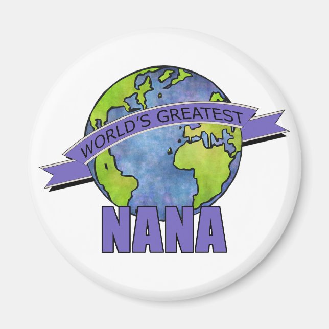 Die größte Nana der Welt Magnet (Vorne)