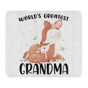 Die größte Oma der Welt für Hirte und Fawn Schneidebrett