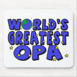 Die größte Opa der Welt Mousepad<br><div class="desc">Haben Sie die beste Opa der Welt? Zeigen Sie ihm, dass er der Beste ist, und holen Sie ihm einen großartigen Opa-T - Shirt. Dieses Design wird Ihren Opa daran erinnern, dass er jeden Tag des Jahres der beste ist! Jede Opa verdient es, geschätzt und verehrt zu werden, denn Ihr...</div>