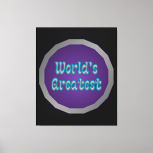 Die größte Sigil-Mauer der Welt Leinwanddruck