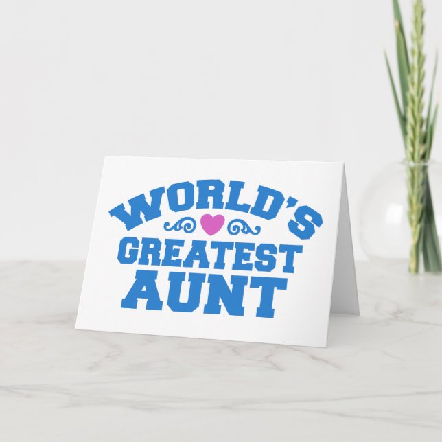 Die größte Tante der Welt Karte (Vorderseite)