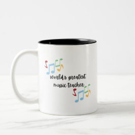 Die größte Tasse für Musiklehrer der Welt