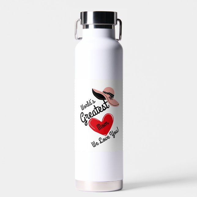 Die größte Wasserflasche der Welt für die Mama Trinkflasche (Vorne)