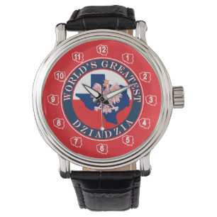 Die größte Ziadzia der Welt Armbanduhr