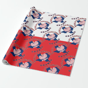 Die größten Gramps der Welt Geschenkpapier