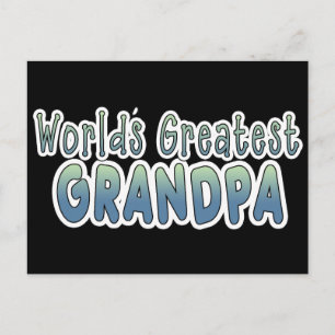 Die größten großartigen Worte der Welt Postkarte