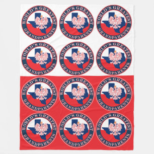 Die größten Großeltern der Welt Fleecedecke