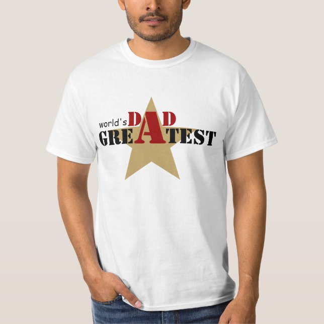 Die größten T - Shirt des Vaters der Welt (Vorderseite)
