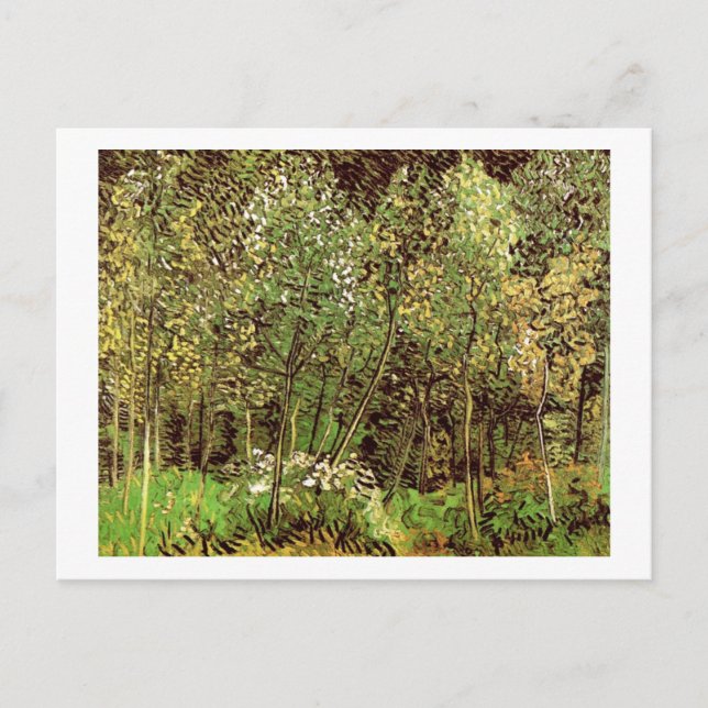 Die Grove, Van Gogh Fine Art Postkarte (Vorderseite)