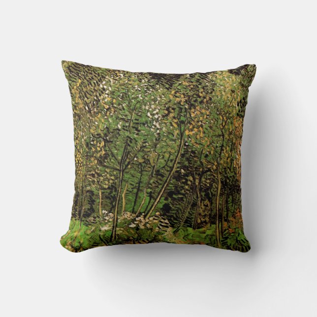 Die Grove von Vincent van Gogh Kissen (Vorderseite)