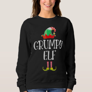 Die Grumpy Elf Matching Family Group Weihnachten P Sweatshirt