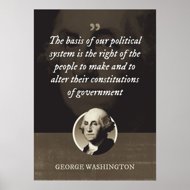 Die Grundlage unseres politischen Systems ist das  Poster (Vorne)