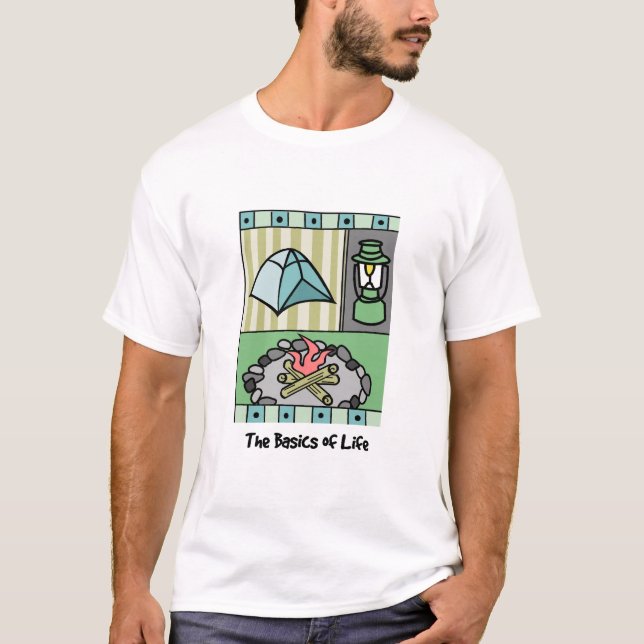 Die Grundlagen des Leben-T-Shirts T-Shirt (Vorderseite)