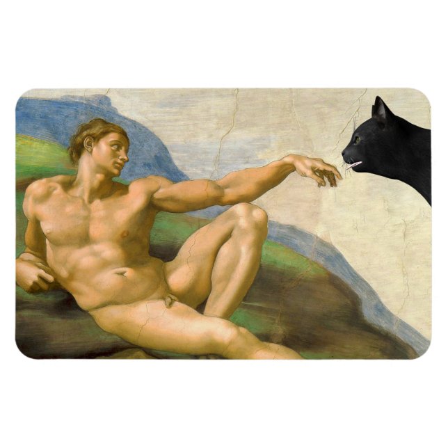 Die Gründung von Adam Parody Magnet (Horizontal)