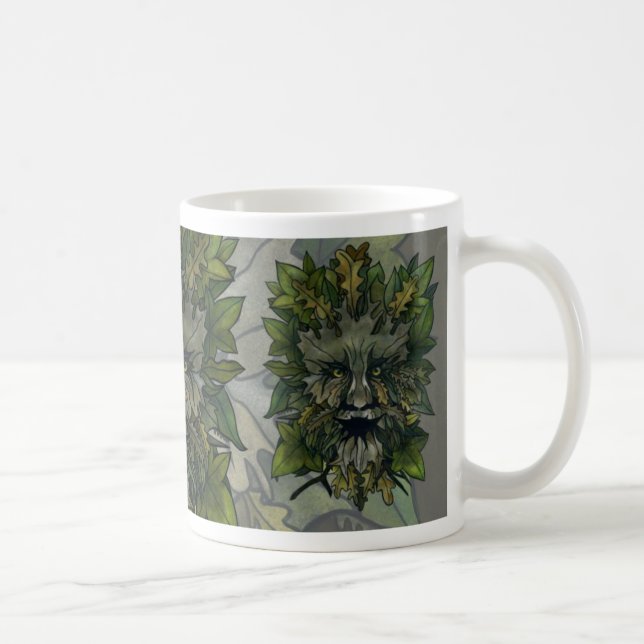 Die grüner Mann-Tasse Kaffeetasse (Rechts)
