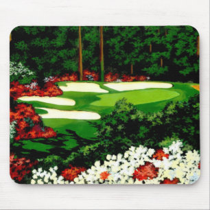 Die Grüntöne, der Golfplatz Mouse Pad Mousepad