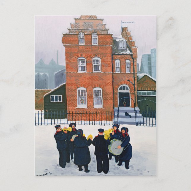 Die Gruppe der Heilsarmee Postkarte (Vorderseite)