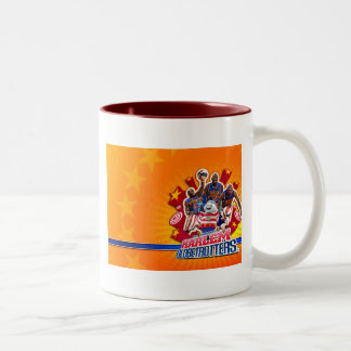 Die Gruppen-Bild Harlemglobetrotters Zweifarbige Tasse
