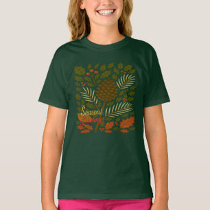 Die Grüße der Herbst- und Winterferien-Saison T-Shirt