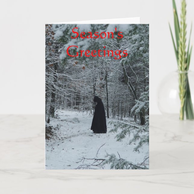 Die Grüße der Jahreszeit Feiertagskarte (Vorderseite)