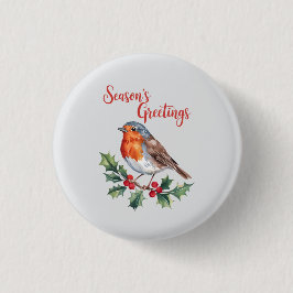 Die Grüße der Jahreszeit von fröhlichem Robin Button
