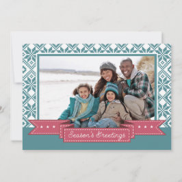 Die Grüße der Saison. Custom Foto Weihnachten