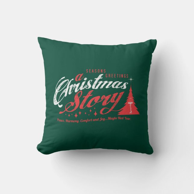 Die Grüße der Saison - Eine Weihnachtsgeschichte Kissen (Vorderseite)