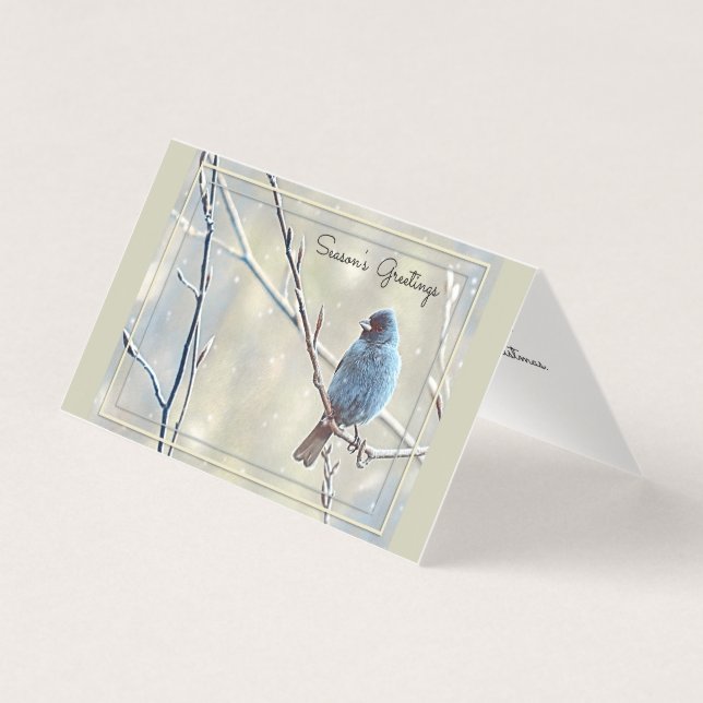 Die Grüße der Saison - Indischer Vogel (Vorderseite)