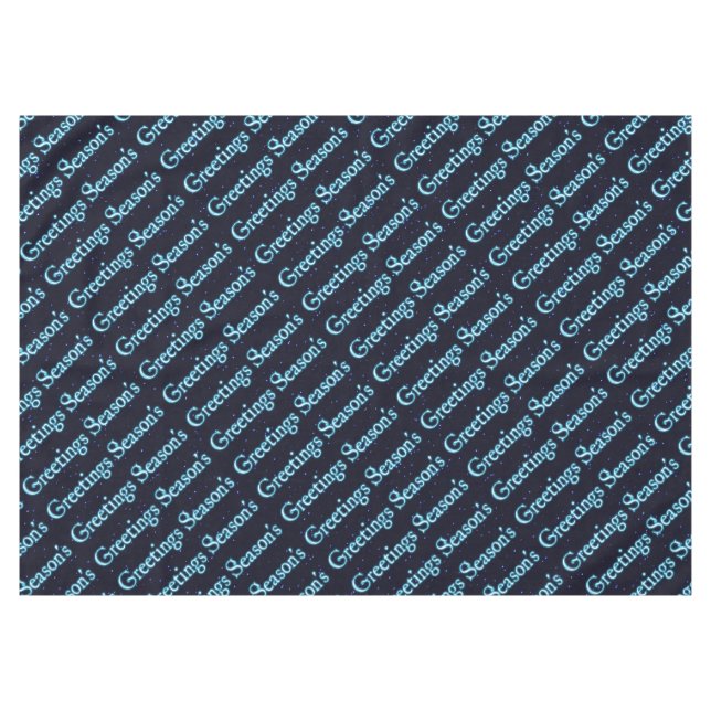 Die Grüße der Saison Tischdecke (Vorderseite (Horizontal))