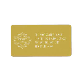 Die Grüße der Saison Vintag Deko Foliage Urlaub