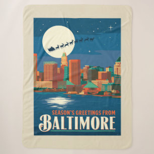 Die Grüße der Saison von Baltimore Sherpadecke