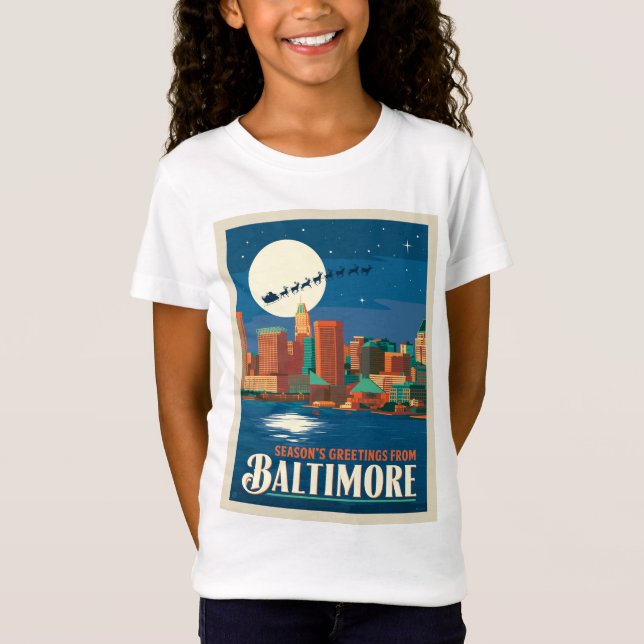 Die Grüße der Saison von Baltimore T-Shirt (Vorderseite)
